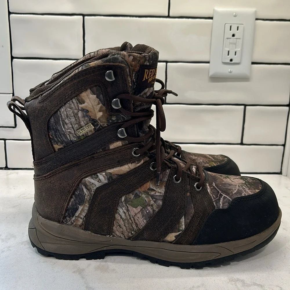 Red Head Brand Co. Timbertrek 1000 10W Men’s Hunting Camo Boot NWOT